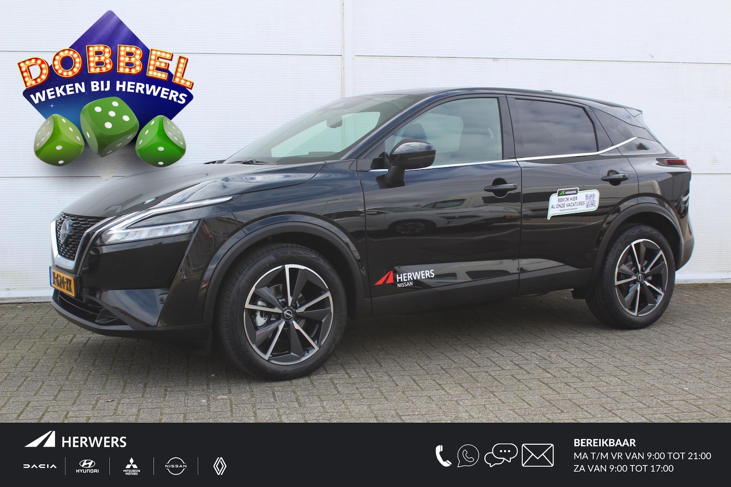 Nissan Qashqai - 1.3 MHEV Xtronic Tekna / Navigatie + Apple Carplay/Android Auto / Climate Control / Cruise - AutoWereld.nl