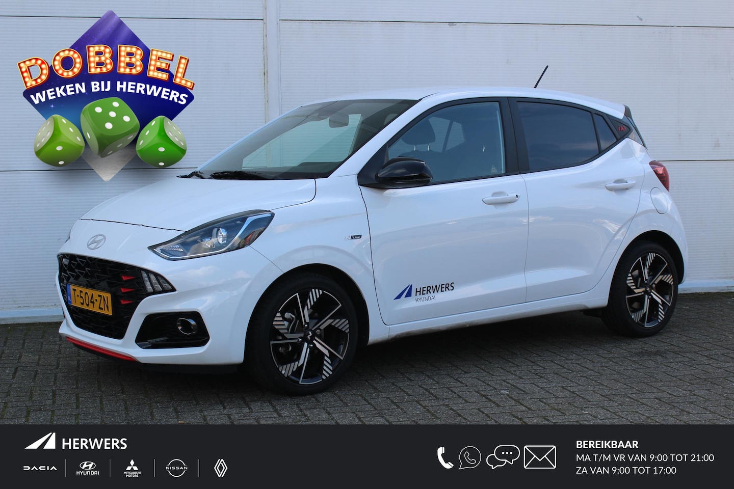 Hyundai i10 - 1.0 T-GDI N Line 5-zits / 100 pk / Navigatie + Apple Carplay/Android Auto / Stoel & Stuurv - AutoWereld.nl