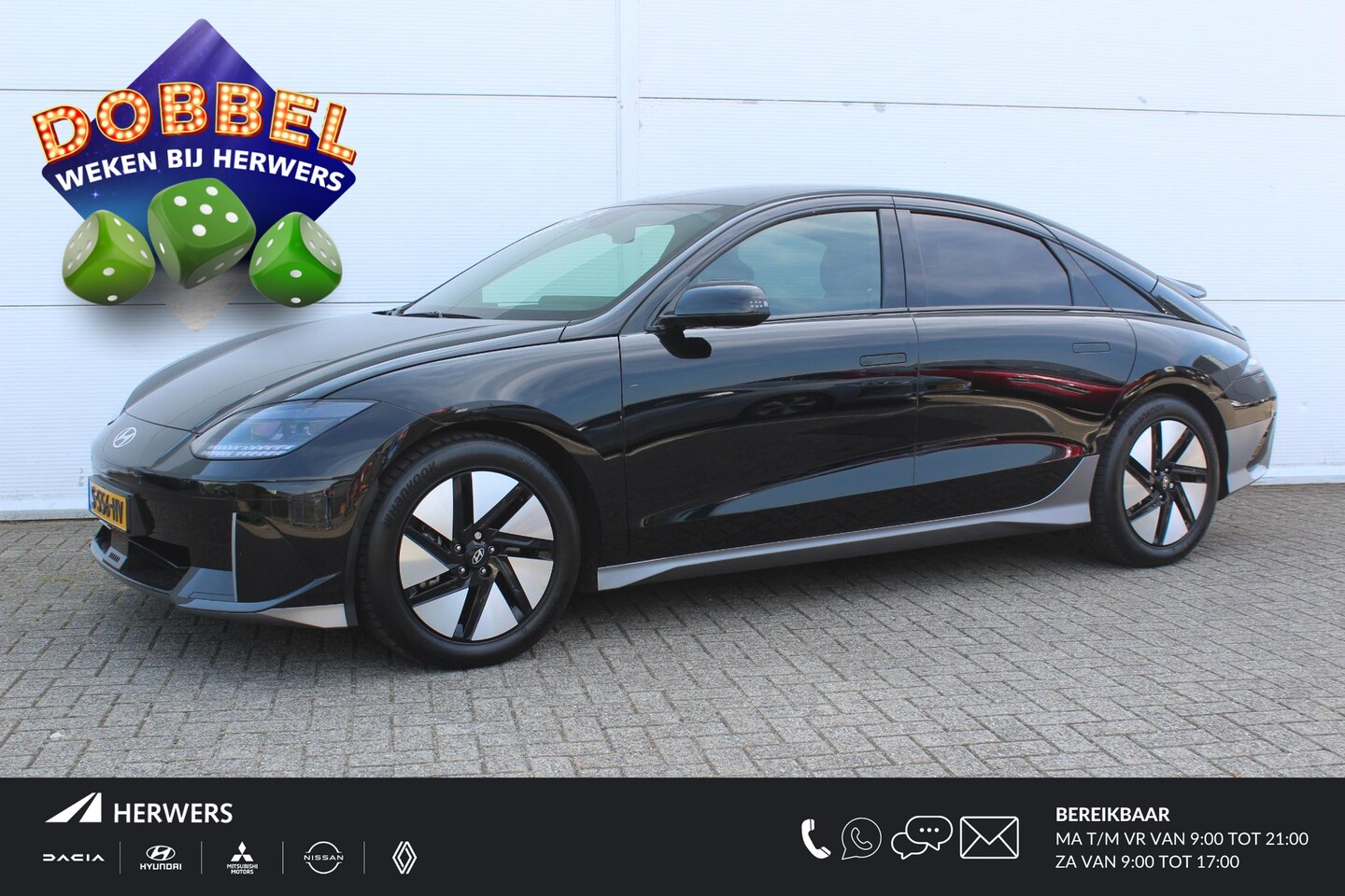 Hyundai IONIQ 6 - Connect 77 kWh / Adaptieve Cruise Control / Navigatie + Apple Carplay/Android Auto / Head- - AutoWereld.nl