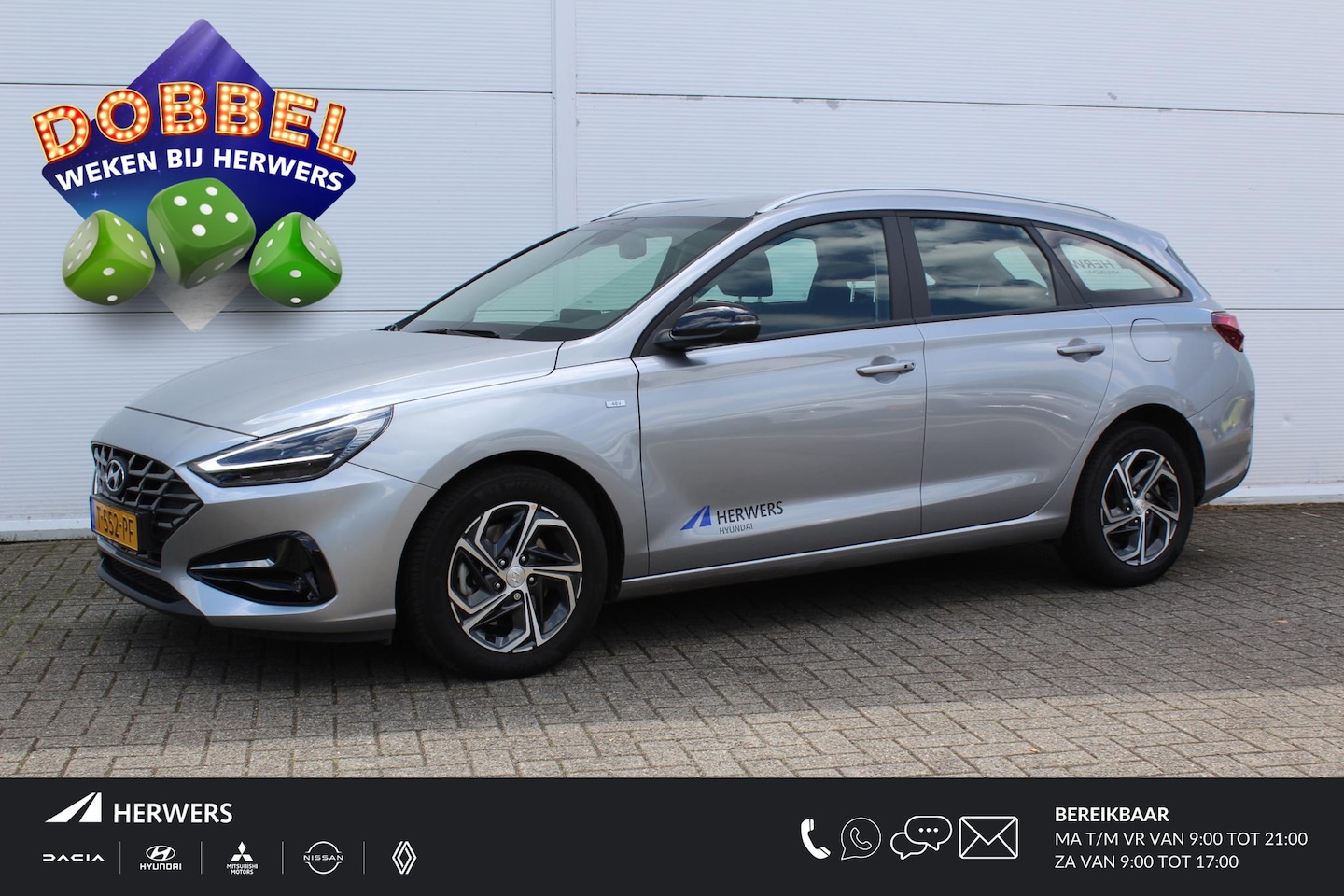 Hyundai i30 Wagon - 1.0 T-GDi MHEV Comfort Smart AUTOMAAT / Navigatie + Apple Carplay/Android Auto / Climate C - AutoWereld.nl