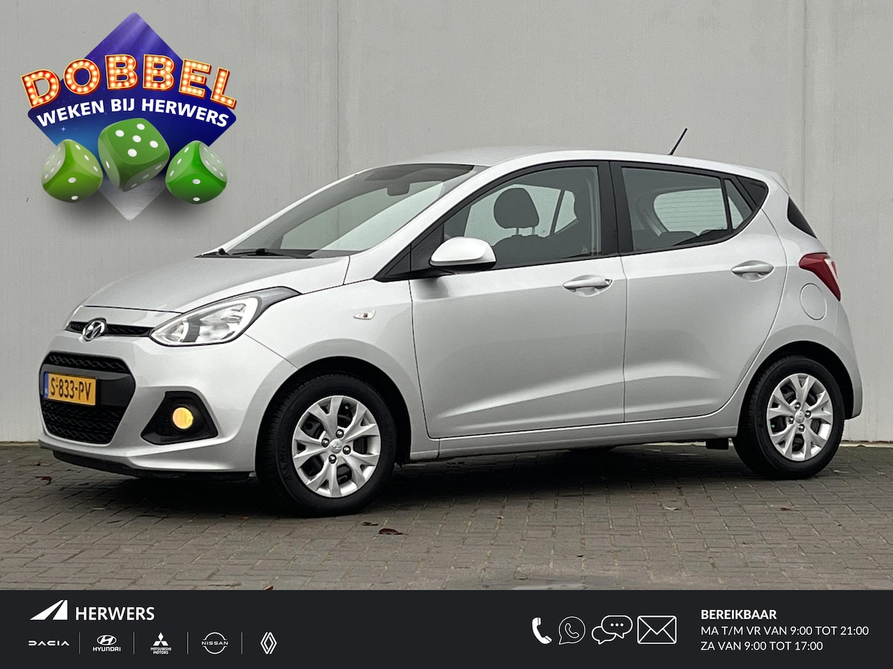 Hyundai i10 - 1.0i i-Motion Comfort Automaat / Dealeronderhouden / Stoel- en stuurverwarming / Aircondit - AutoWereld.nl