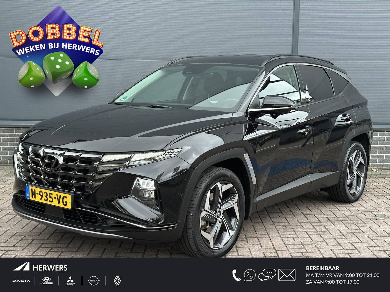 Hyundai Tucson - 1.6 T-GDI HEV Premium / Eerste Eigenaar / Elektrische stoelen met Geheugen / 360º Camera / - AutoWereld.nl