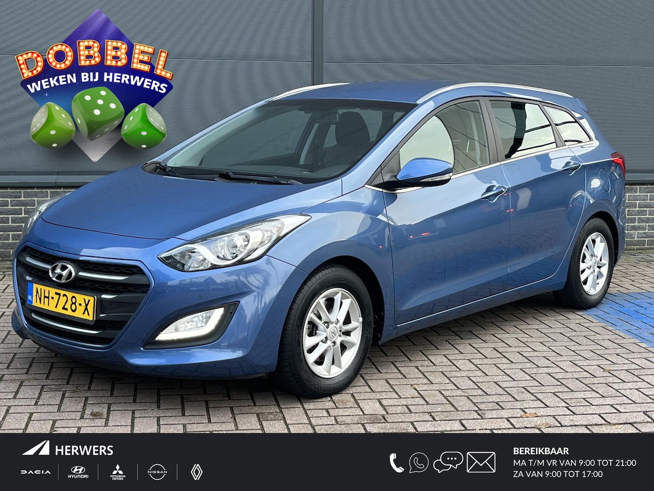 Hyundai i30 Wagon - 1.6 GDi Comfort / Trekhaak / Navigatie / Camera / Bluetooth / Climate control / Cruise con - AutoWereld.nl