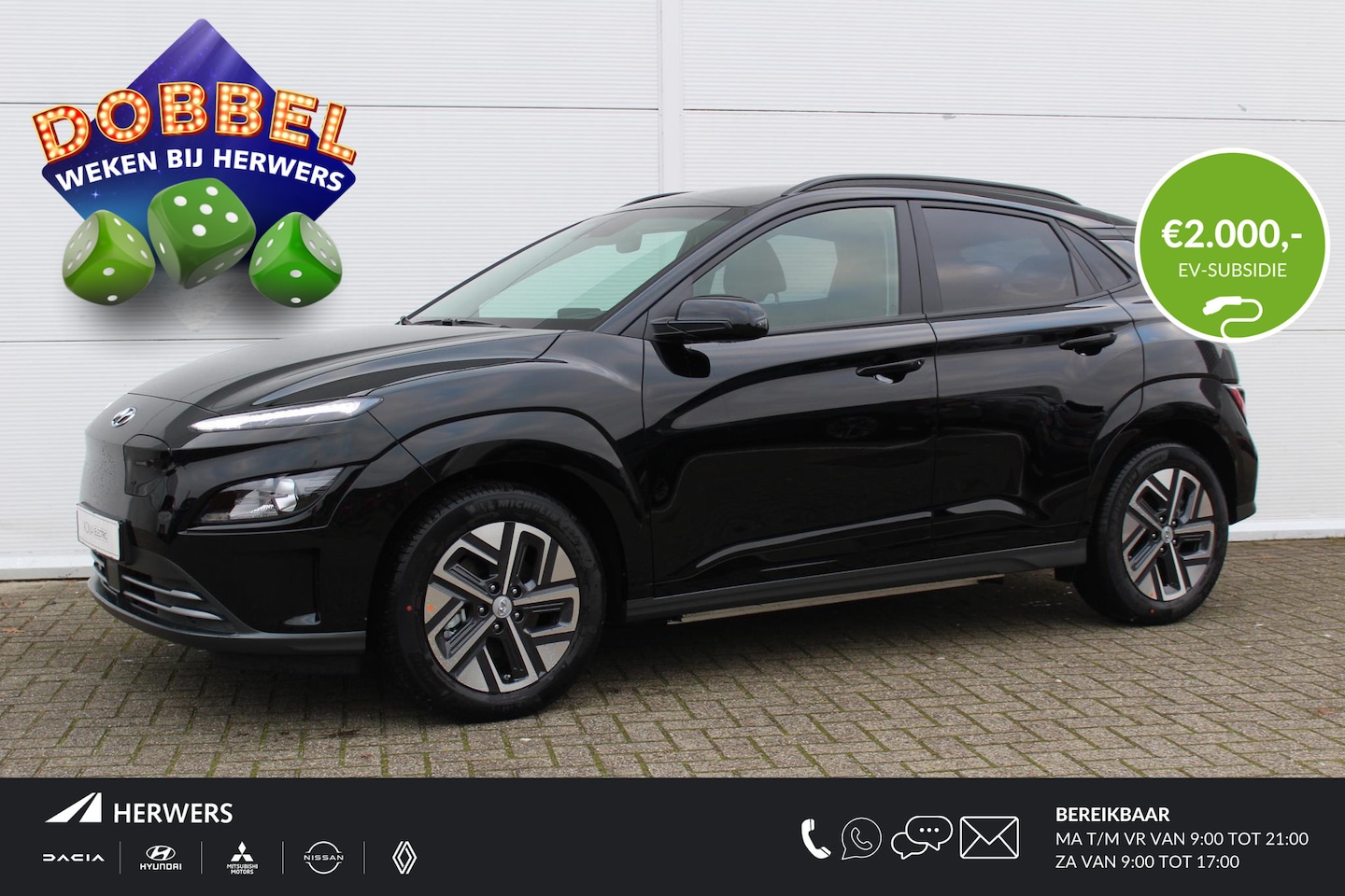 Hyundai Kona Electric - EV Fashion Automaat / WARMTEPOMP / € 2000,- SUBSIDIE MOGELIJK* / WLTP Actieradius tot 305K - AutoWereld.nl