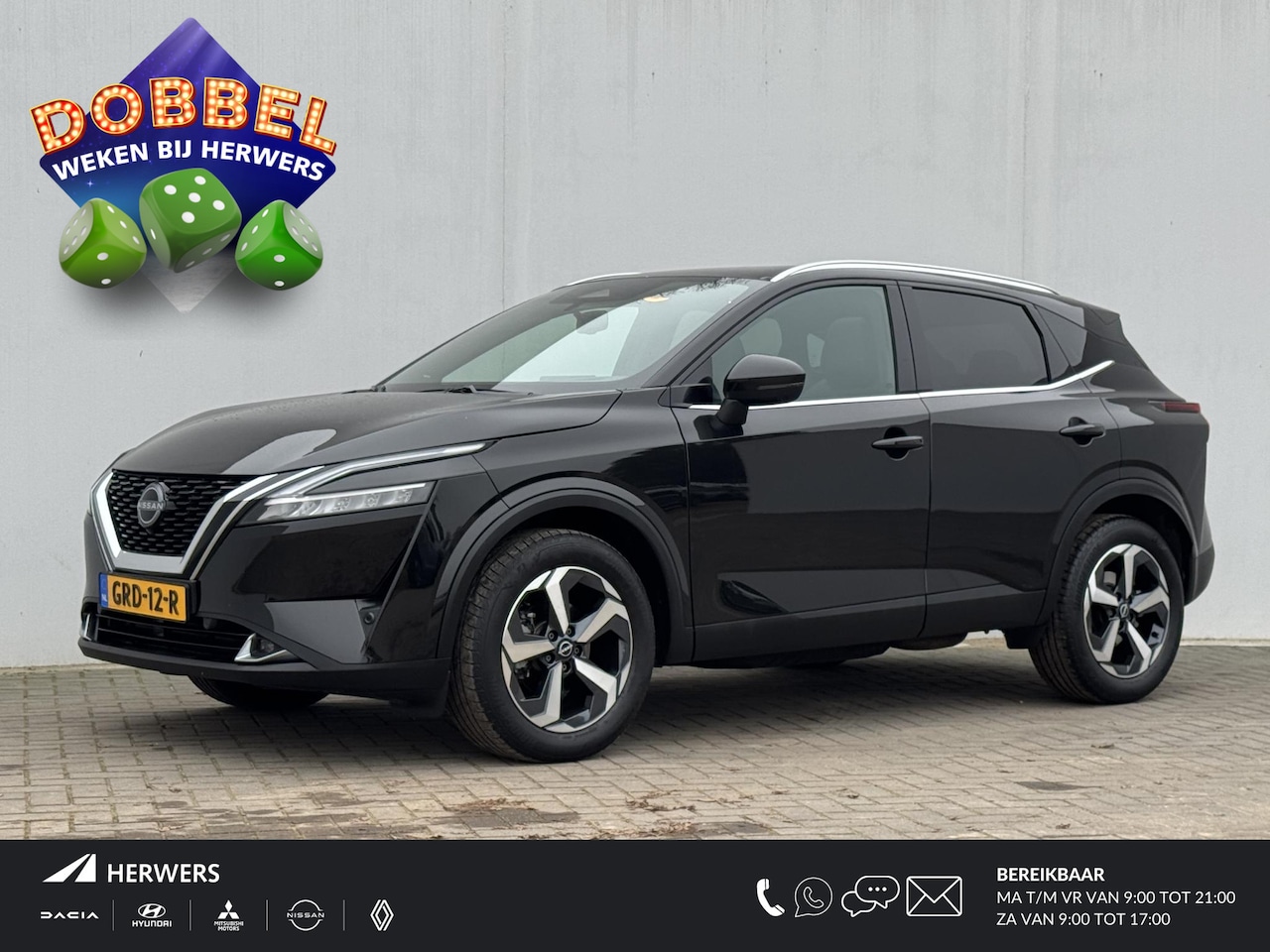 Nissan Qashqai - 1.3 MHEV 160PK Xtronic Automaat Tekna Plus / 1800KG Trekgewicht / Panoramadak / Cruise Con - AutoWereld.nl