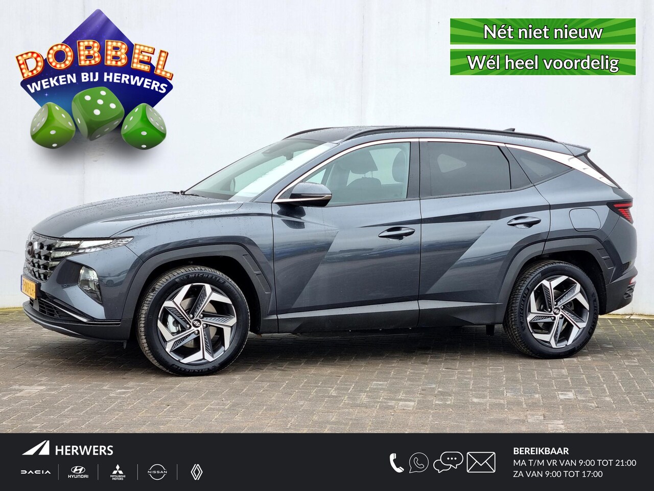 Hyundai Tucson - 1.6 T-GDI PHEV Comfort 4WD 265PK Automaat / Navigatie / Camera / Cruise Control Adaptief / - AutoWereld.nl