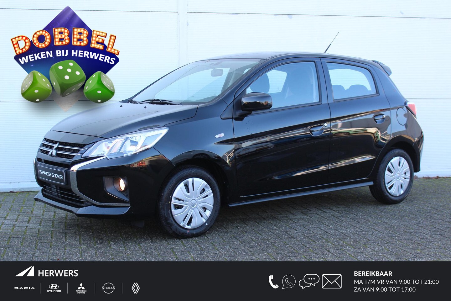 Mitsubishi Space Star - 1.2 Active / Korting €1.500,- / Rijklaarprijs €19.135,- / 5 Persoons! / Direct leverbaar / - AutoWereld.nl