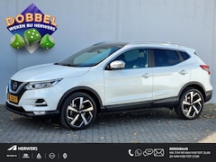 Nissan Qashqai - 1.3 DIG-T Tekna + Plus Automaat / Trekhaak / 1500KG Trekgewicht / Lederen Bekleding / Pano