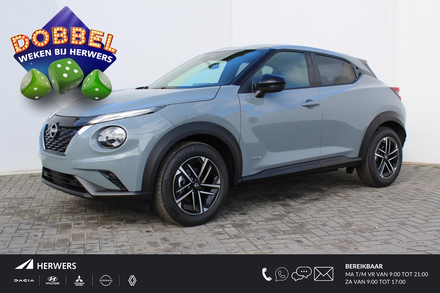 Nissan Juke - 1.6 Hybrid N-Connecta / ** € 7.171,- KORTING ** / Nieuw uit voorraad leverbaar - AutoWereld.nl