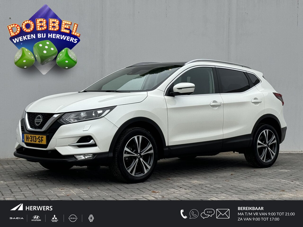 Nissan Qashqai - 1.3 DIG-T N-Connecta / Panoramadak / Stoel- en voorruitverwarming / Trekhaak (1300 KG) / N - AutoWereld.nl