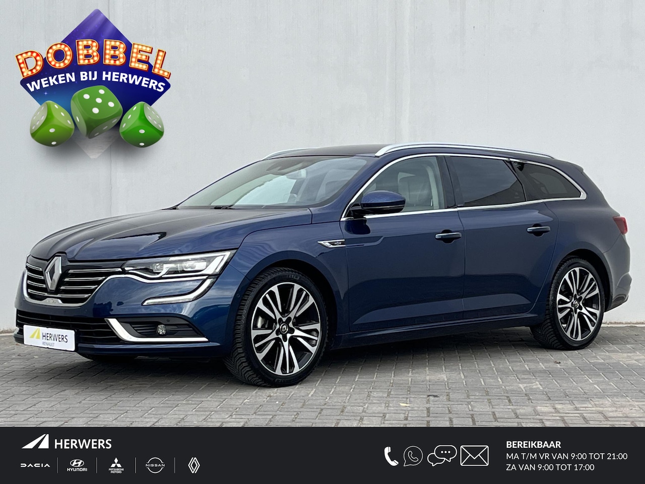 Renault Talisman Estate - 1.3 TCe 160PK EDC Automaat Initiale Paris / 1.800KG Trekgewicht / Uniek Liefhebbersauto/ V - AutoWereld.nl