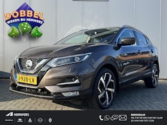 Nissan Qashqai - 1.3 DIG-T Tekna Panorama glazen dak / AppleCarplay AndroidAuto / Trekhaak 1500KG trekgewic