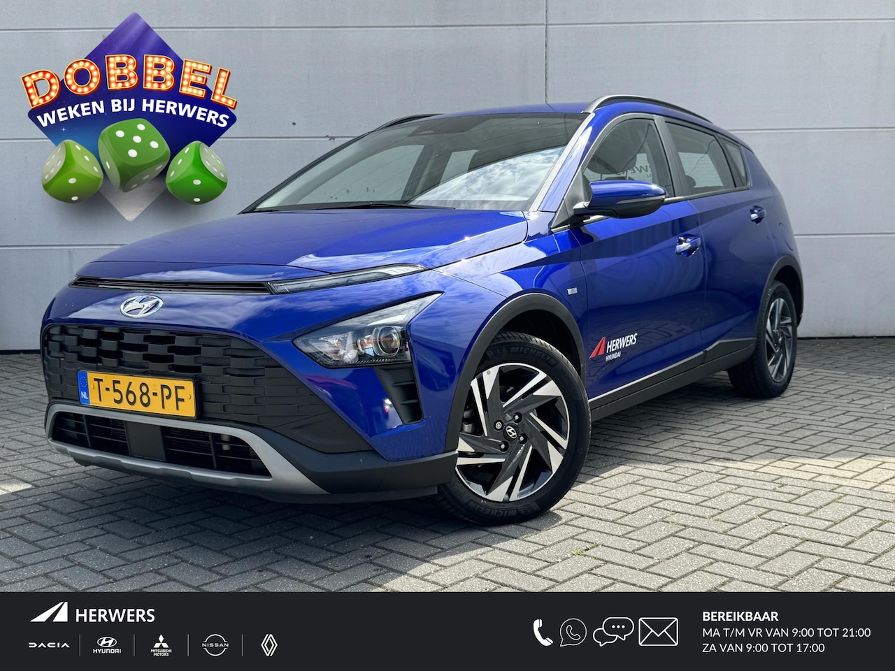 Hyundai Bayon - 1.0 T-GDI Comfort Smart / Navigatie / Cruise Control / Airco / 16" LM velgen / Achteruitri - AutoWereld.nl