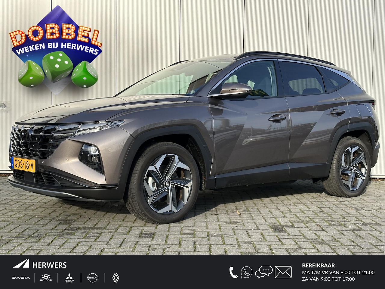 Hyundai Tucson - 1.6 T-GDI PHEV Comfort Smart 4WD / Navigatie / Apple Carplay & Android Auto / Achteruitrij - AutoWereld.nl