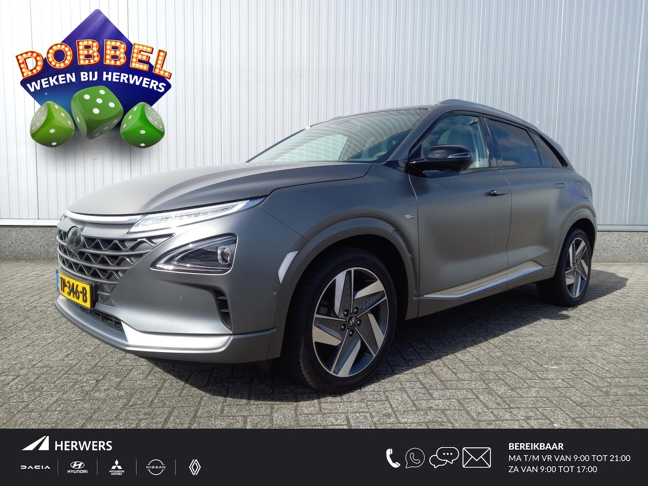 Hyundai NEXO - FCEV Plus Pack Waterstof / Schuif/kanteldak / Stoelverwarming en ventilatie / Vol lederen - AutoWereld.nl