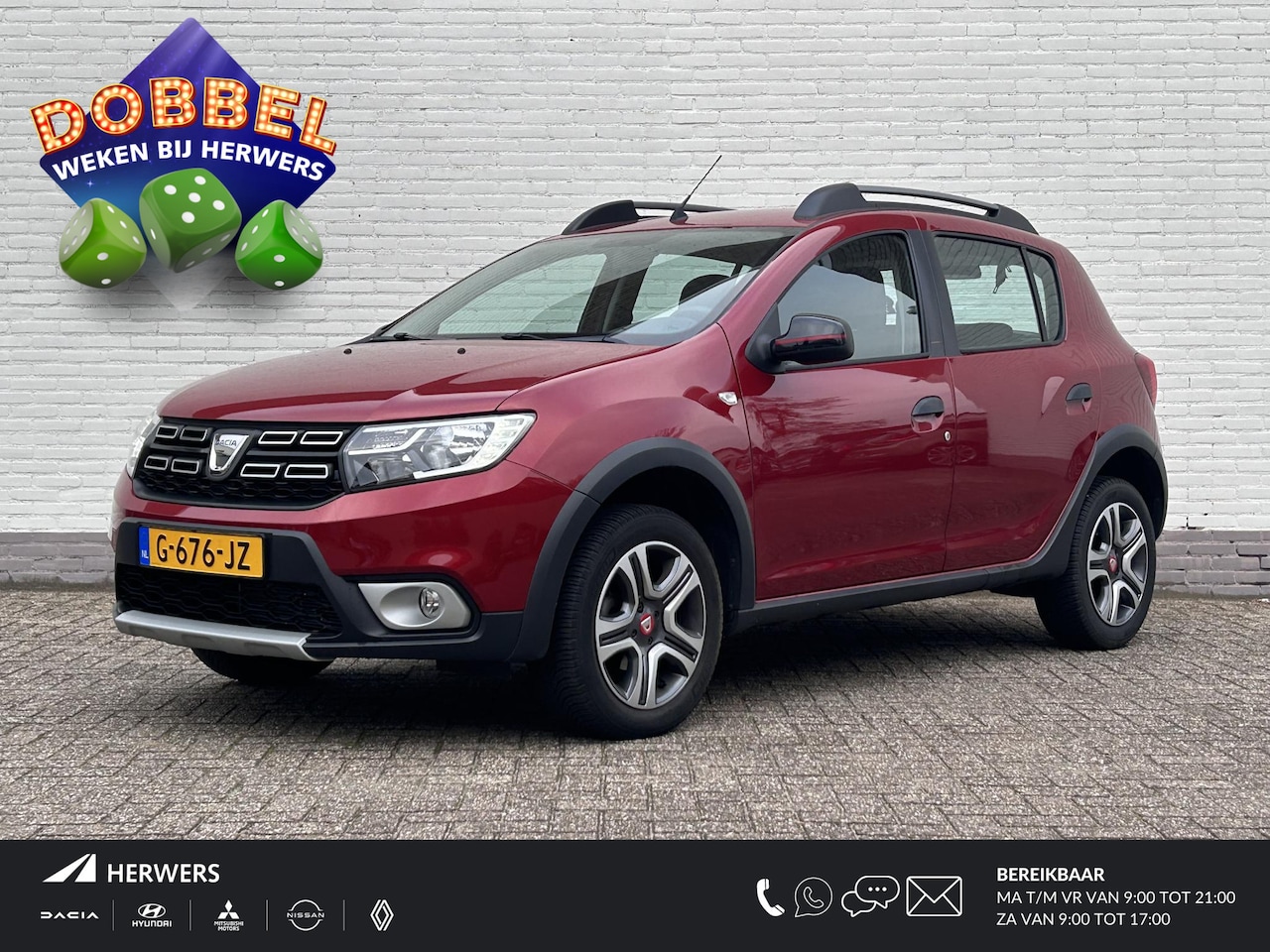 Dacia Sandero - 0.9 TCe Tech Road / Navigatie / Airco / Parkeersensoren / Cruise / Clima / DAB / LED / NAP - AutoWereld.nl