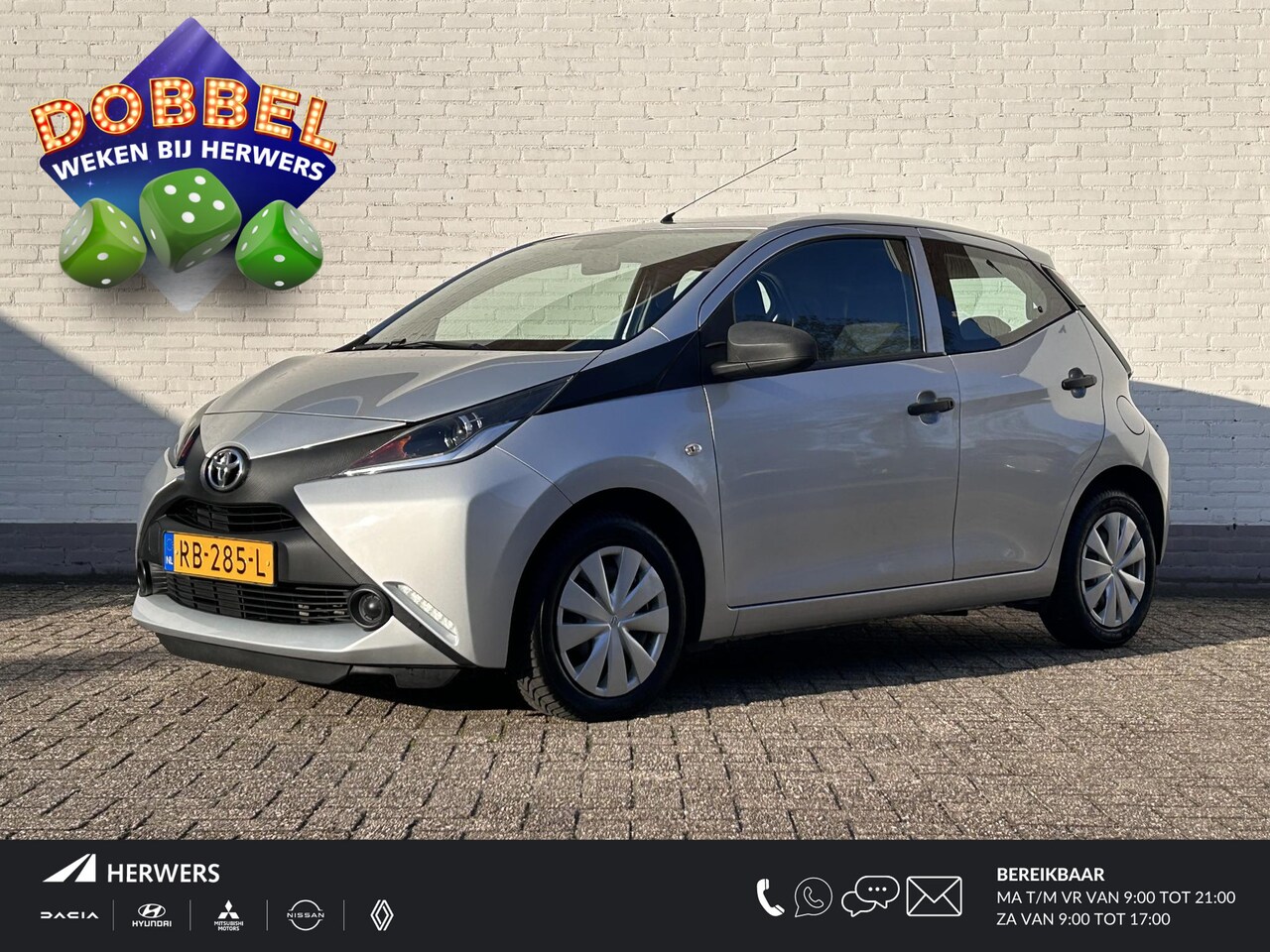 Toyota Aygo - 1.0 VVT-i x-fun / Airco / Bluetooth / Snelheids Limiter / LED / Elektrische raambediening - AutoWereld.nl