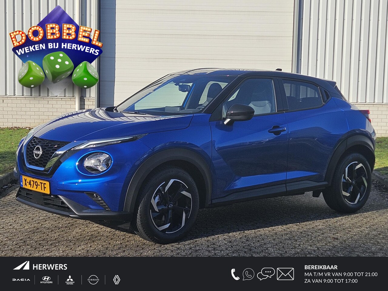 Nissan Juke - 1.0 DIG-T N-Connecta / Demo / Levertijd I.O. / Adaptief cruise control / Dode hoek detecti - AutoWereld.nl