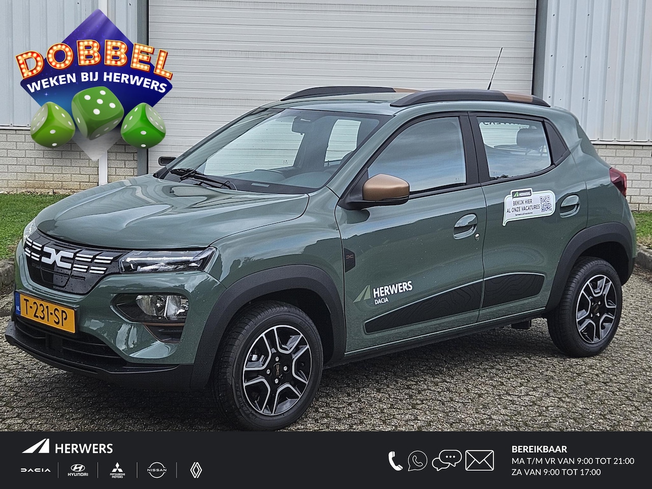 Dacia Spring - Extreme 27 kWh / Levertijd I.O. / 65PK! / CCS Snelladen / Apple Carplay/Android Auto / Ach - AutoWereld.nl