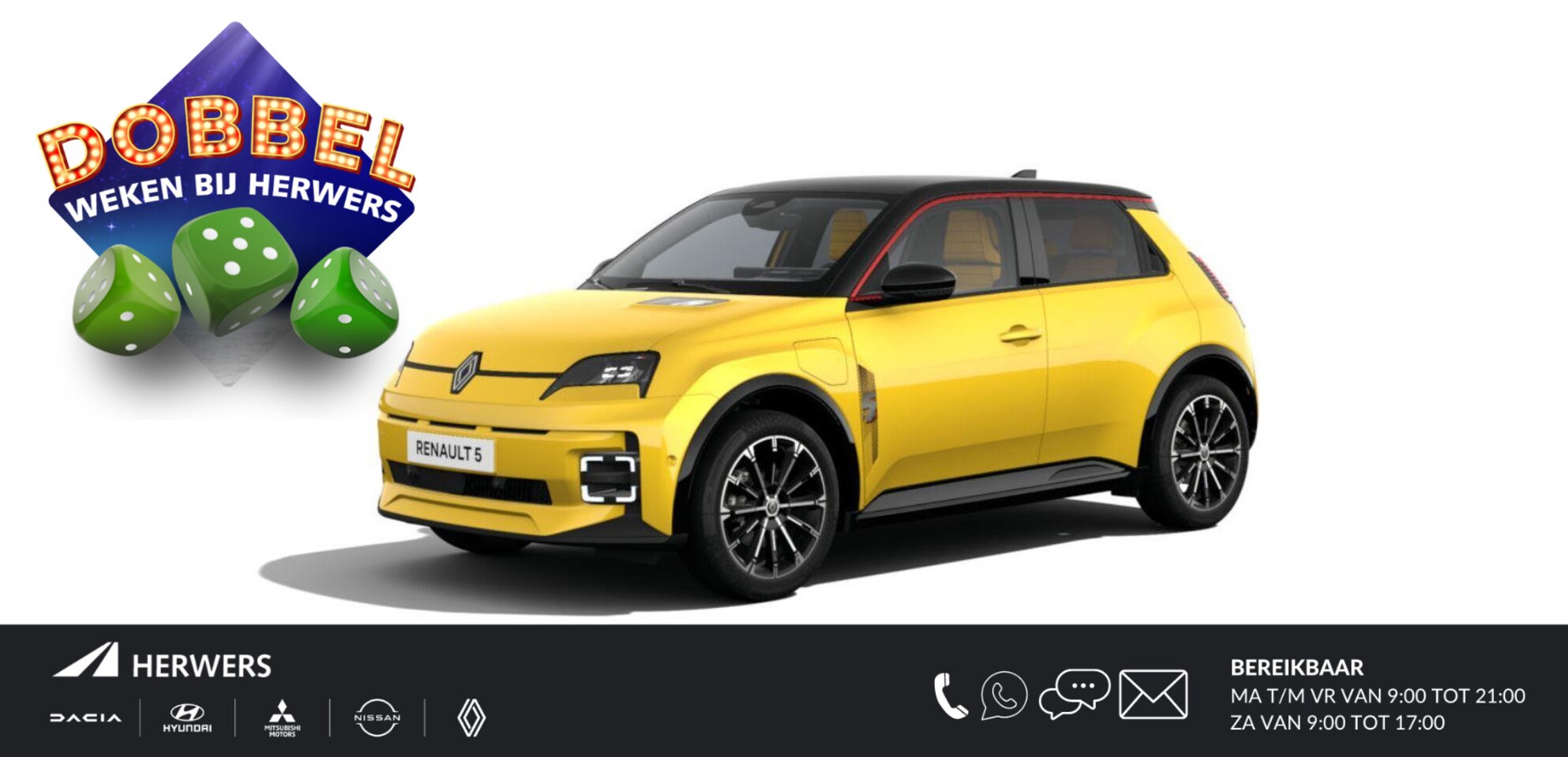 Renault 5 - R5 iconic cinq 150 pk comfort range / Nieuw te bestellen / Levering 2025 / Kom langs voor - AutoWereld.nl