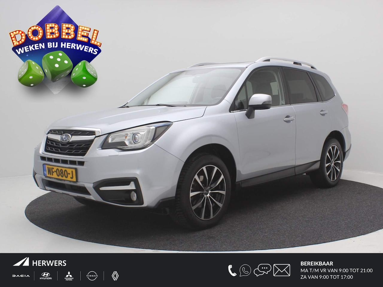 Subaru Forester - 2.0 Premium AUTOMAAT AWD / Trekhaak / 2000KG Trekgewicht / Navigatie / Glazen schuif-kante - AutoWereld.nl