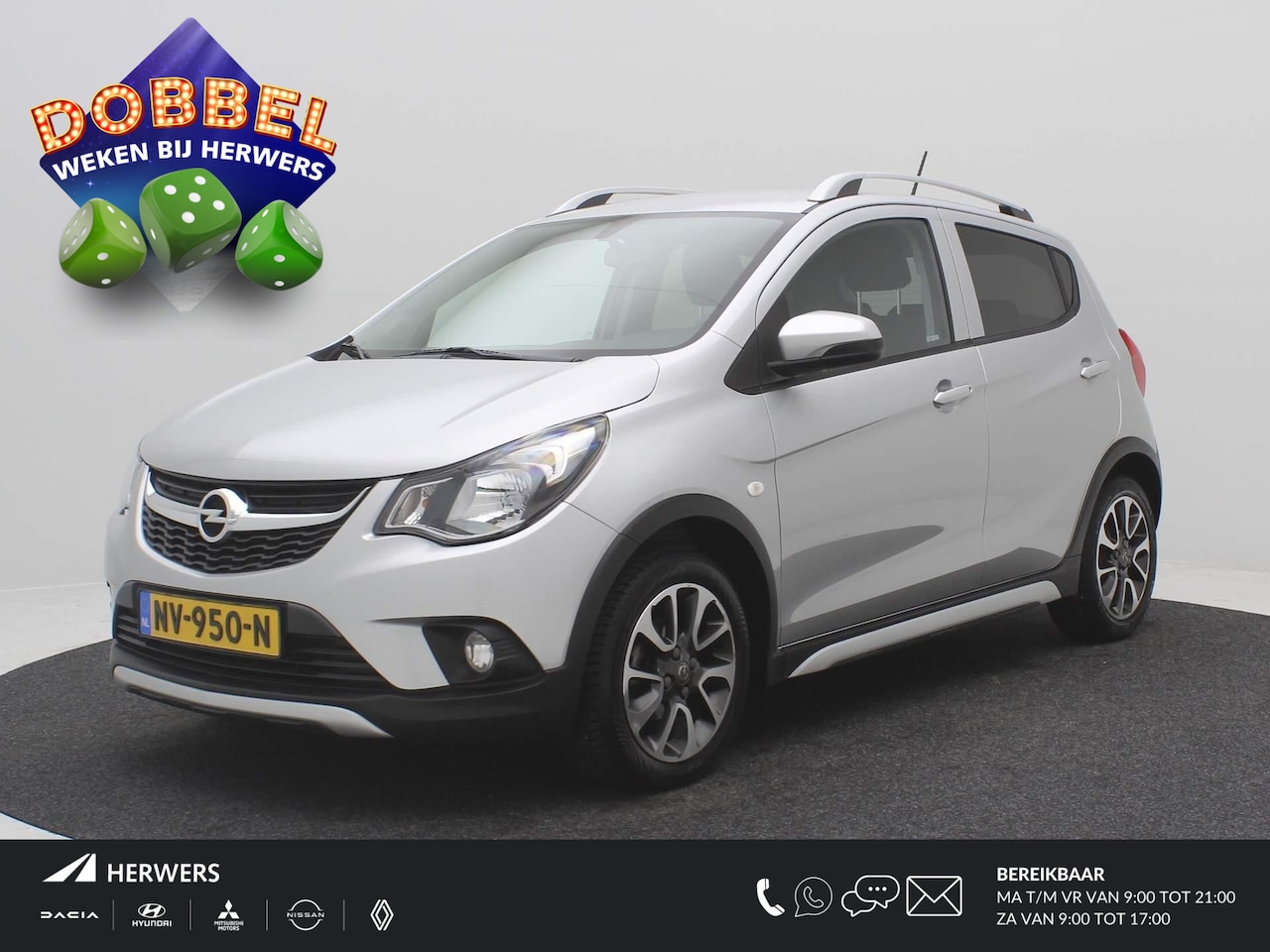 Opel Karl - 1.0 Rocks Online Edition / Navigatie Apple CarPlay & Android Auto / Airco / Cruise Control - AutoWereld.nl