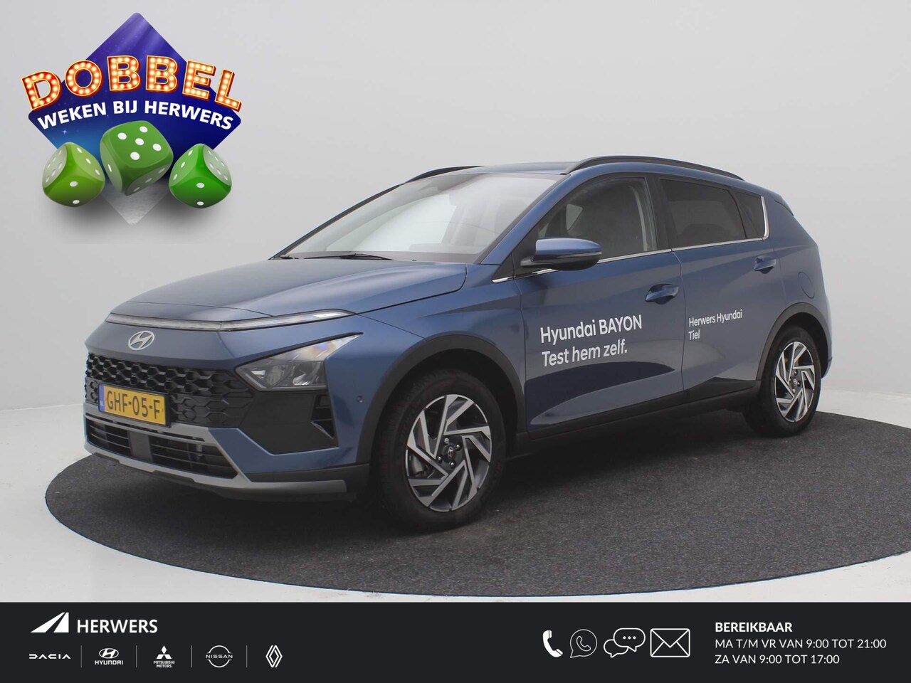 Hyundai Bayon - 1.0 T-GDI Premium Sky / Navigatie / Nieuw model / LMV / Full LED lampen / Schuif-kanteldak - AutoWereld.nl