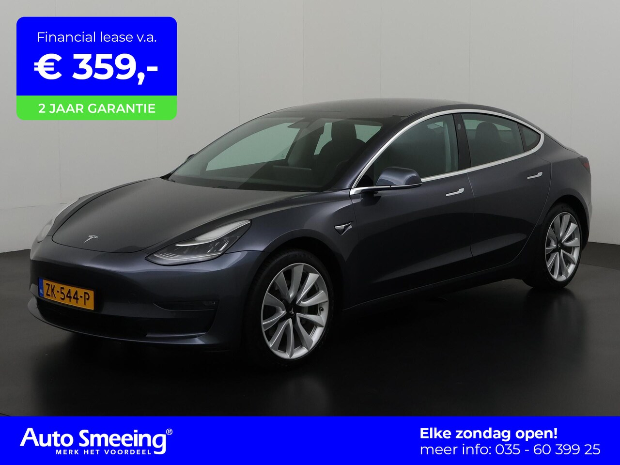 Tesla Model 3 - Long Range RWD Long Range AWD Dual | Camera | Adapt.cruise | Blind spot | Premium audio | Zondag open! - AutoWereld.nl