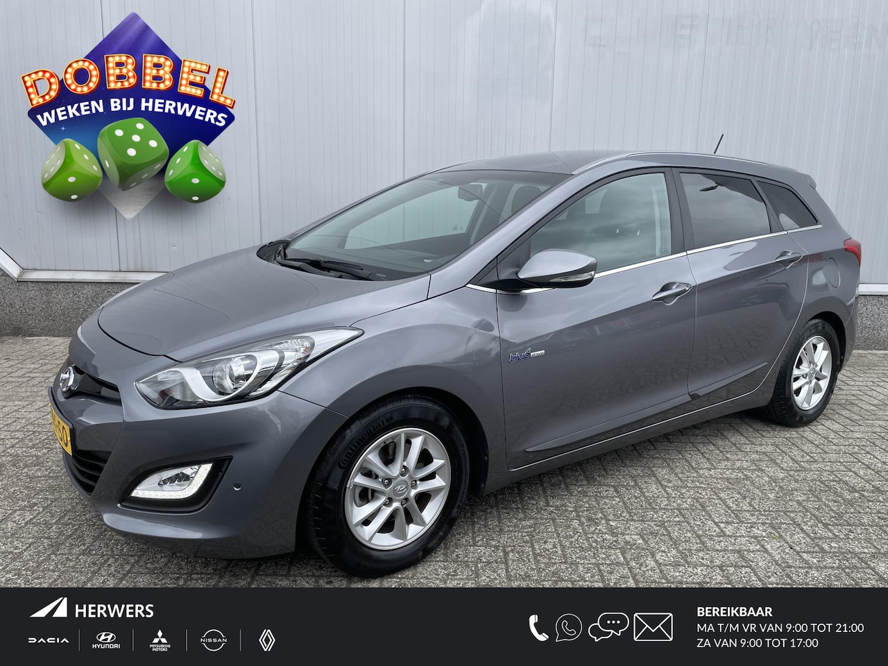 Hyundai i30 Wagon - 1.6 GDI i-Vision 1ste Eigenaars auto / Dealer onderhouden / Full Map Navigatie / 15 inch L - AutoWereld.nl