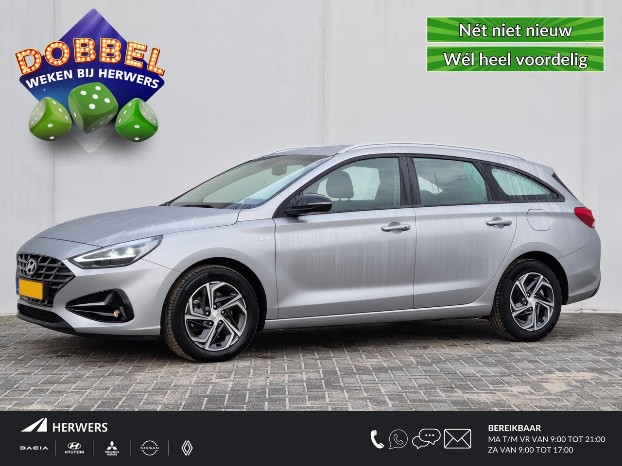 Hyundai i30 Wagon - 1.0 T-GDi MHEV Comfort Smart Automaat / Private Lease Vanaf €629,- / Navigatie / Android A - AutoWereld.nl