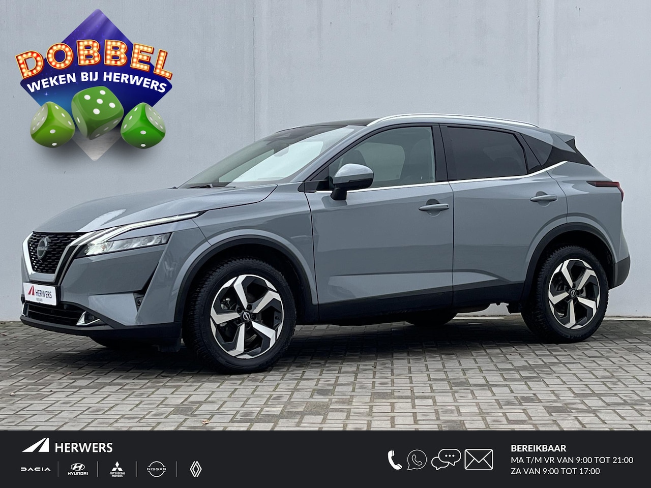 Nissan Qashqai - 1.3 MHEV 160PK Xtronic N-Connecta Design Automaat / Panoramadak / 1800kg Trekgewicht / Ada - AutoWereld.nl