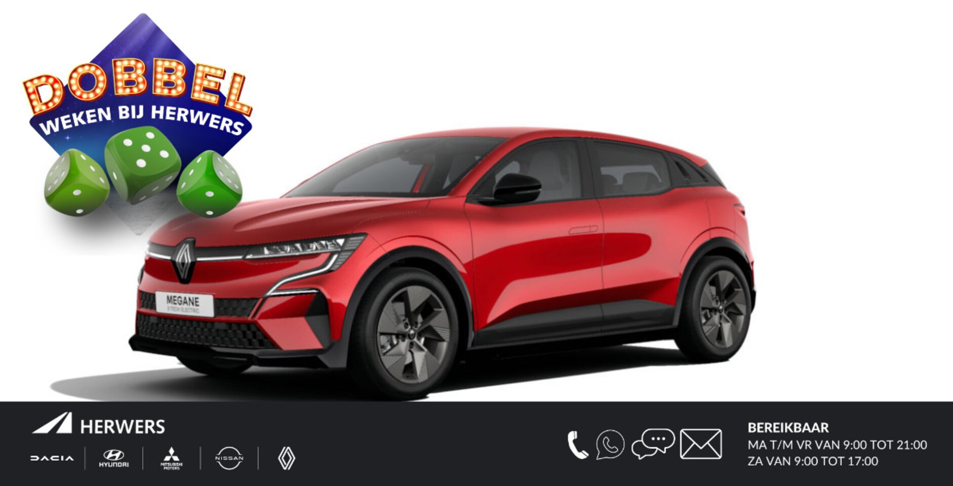 Renault Mégane E-Tech - Urban Range Evolution 40 kWh /  Nieuw te Bestellen / Voorraad / Nu met €2000,- korting !! - AutoWereld.nl