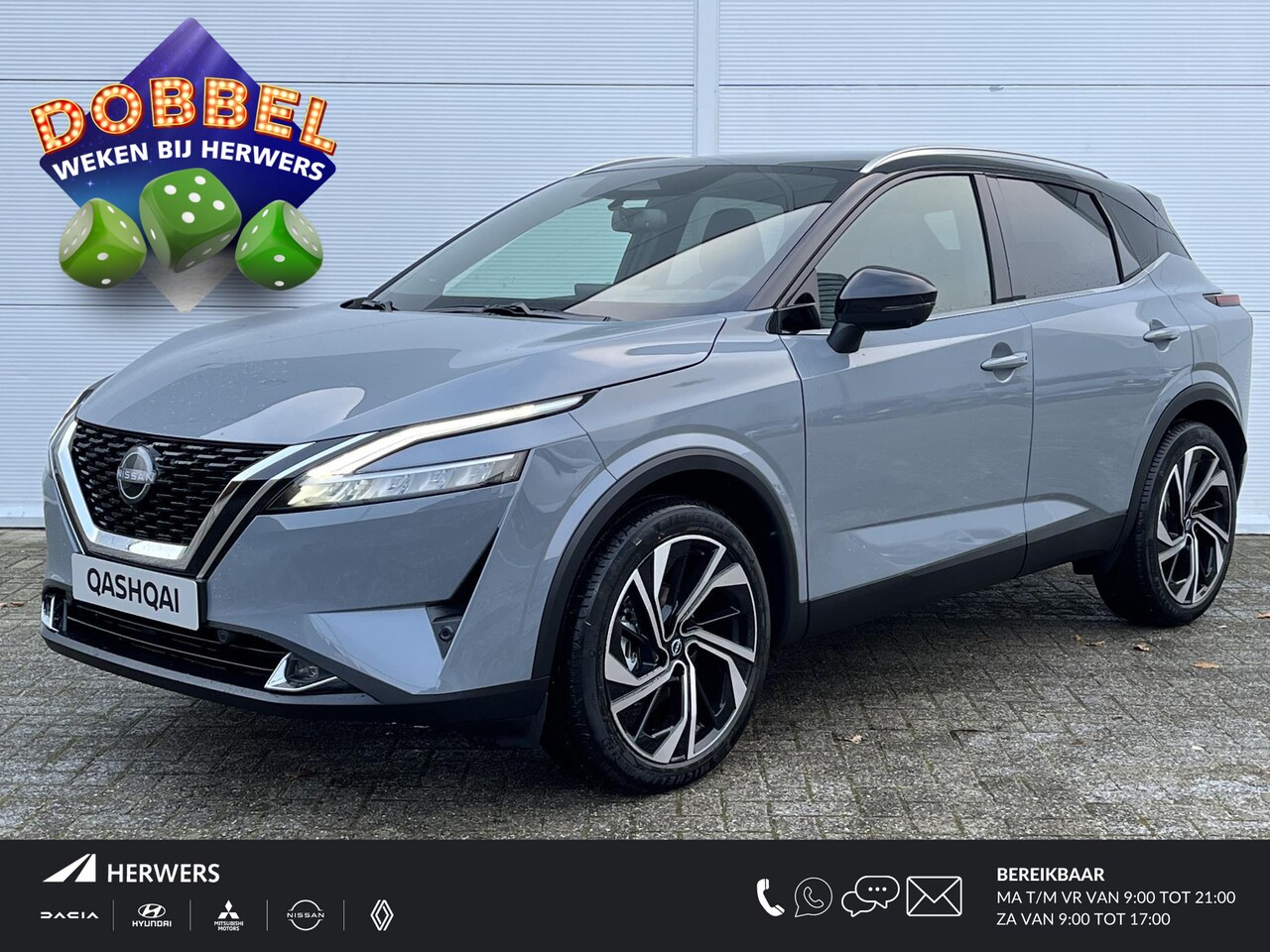 Nissan Qashqai - 1.3 MHEV Tekna Plus 158 pk zeer compleet !! - AutoWereld.nl