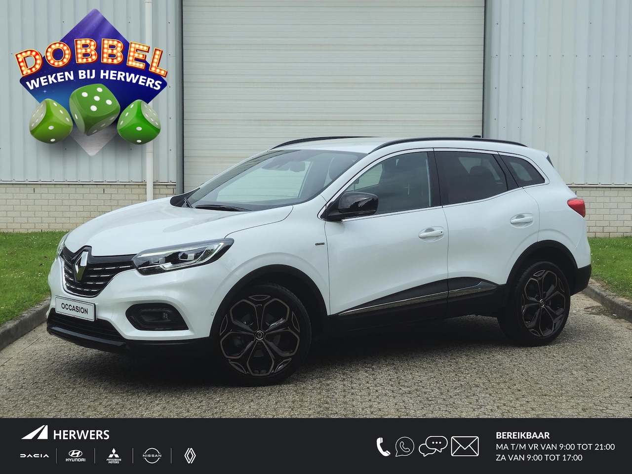 Renault Kadjar - 1.3 TCe Techno 140pk Black Edition Automaat / Adaptieve Cruise Control / Stoelverwarming / - AutoWereld.nl