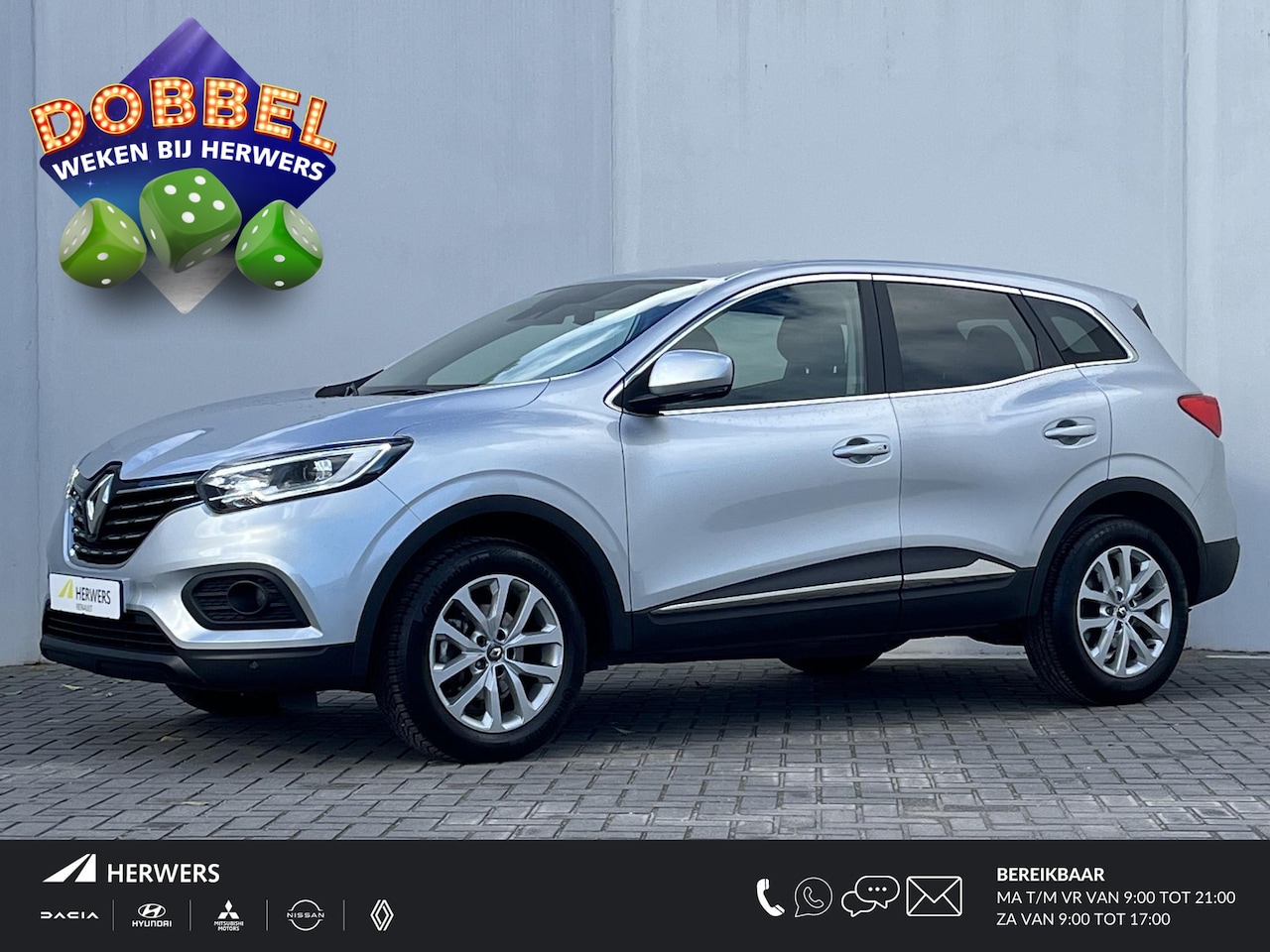 Renault Kadjar - 1.3 TCe 140PK Intens / 1500KG Trekgewicht / Navigatie / Keyless / Climate control / Apple - AutoWereld.nl