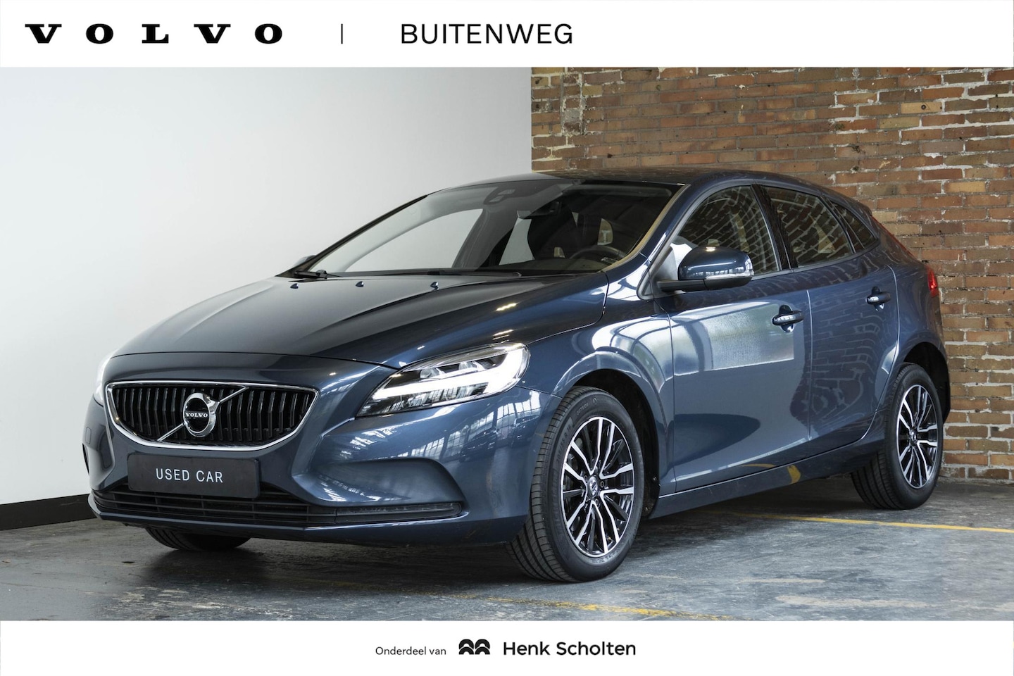 Volvo V40 - T2 Automaat Edition+ | Volvo on Call | Park Assist achter | Verwarmbare voorstoelen | Blue - AutoWereld.nl