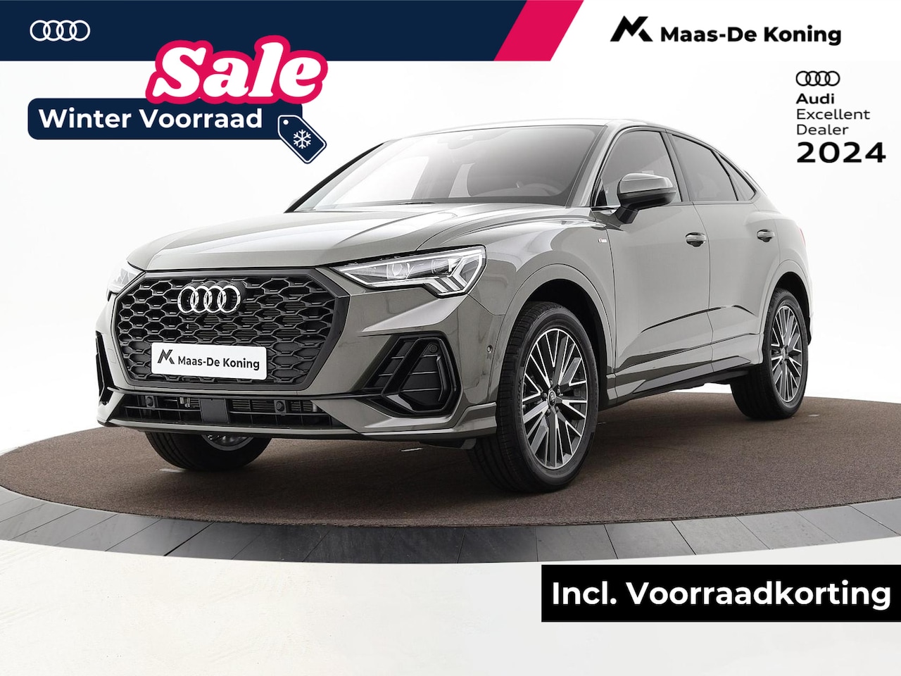 Audi Q3 Sportback - S edition Competition 35 TFSI 110 kW / 150 pk Spor - AutoWereld.nl