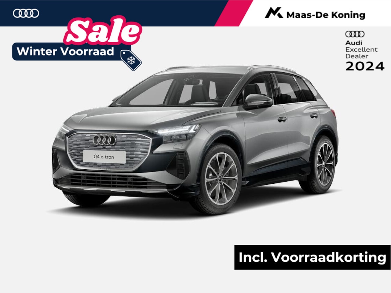 Audi Q4 e-tron - Advanced edition e-tron 45 210kW/286pk 82Kwh Hatch - AutoWereld.nl