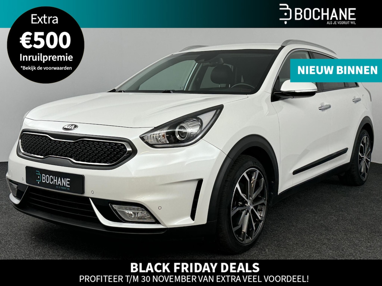 Kia Niro - 1.6 GDi Hybrid DCT6 Design Edition | Automaat | Camera | 18" LMV. | JBL | Historie! - AutoWereld.nl