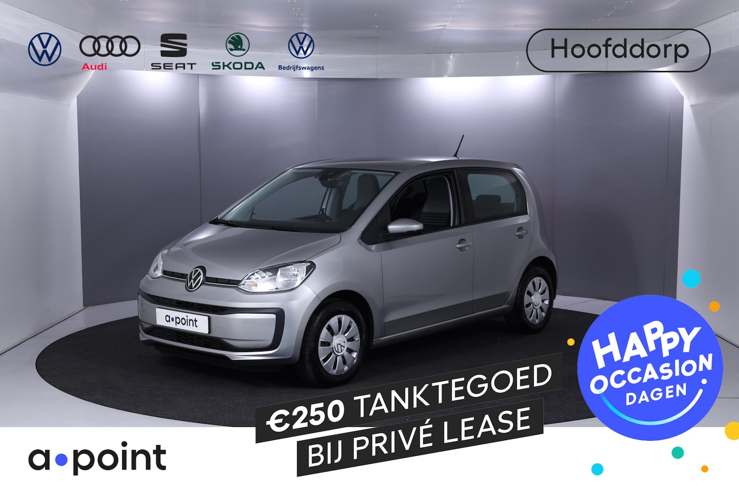 Volkswagen Up! - 1.0 Private lease vanaf € 319,- pm | 65 pk | Verlengde garantie | Navigatie via App | Auto - AutoWereld.nl