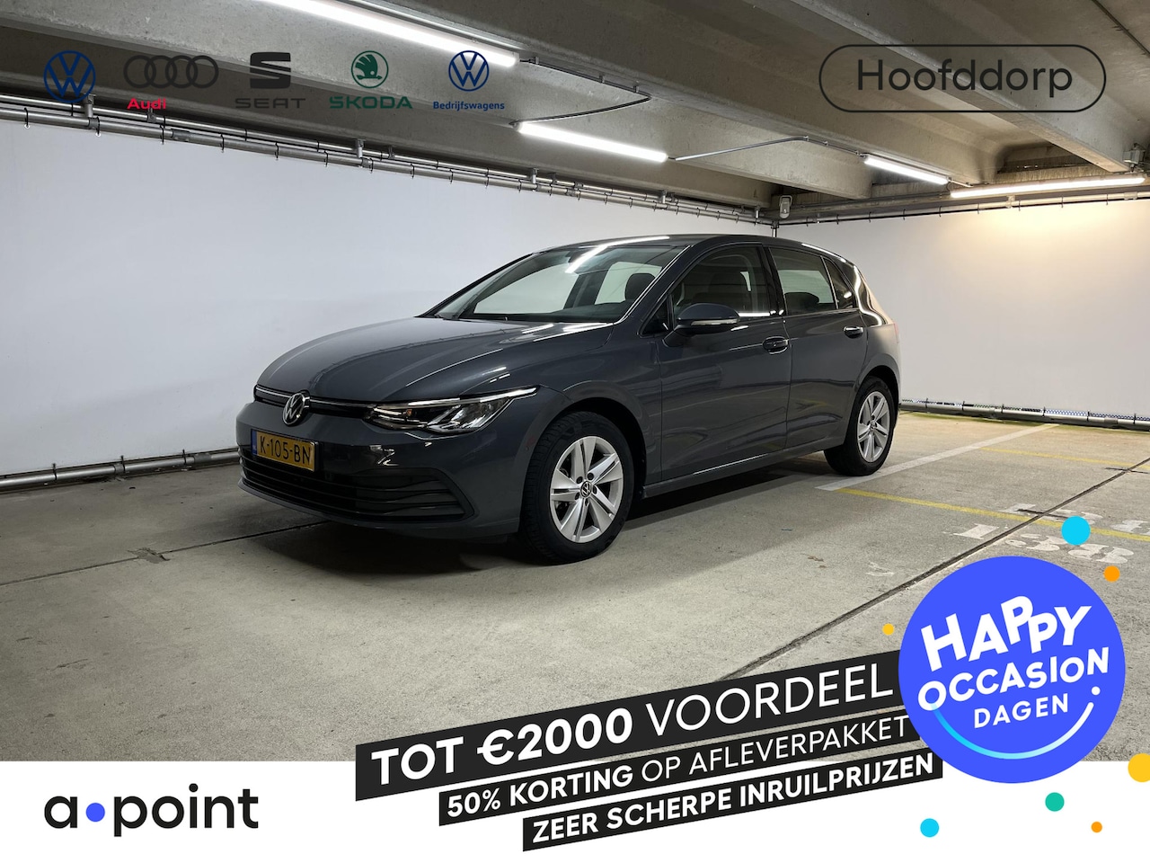 Volkswagen Golf - 1.0 TSI Life 110 pk | Navigatie via App | Parkeersensoren (Park assist) | Achteruitrijcame - AutoWereld.nl