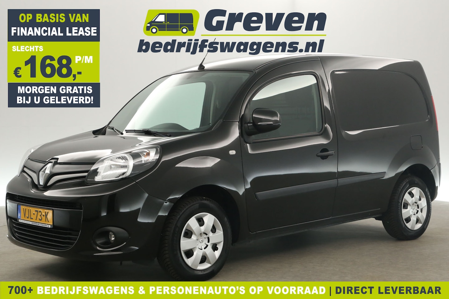 Renault Kangoo - 1.5 Blue dCi L1H1 Airco Parkeersensoren Elektrpakket Schuifdeur Trekhaak - AutoWereld.nl