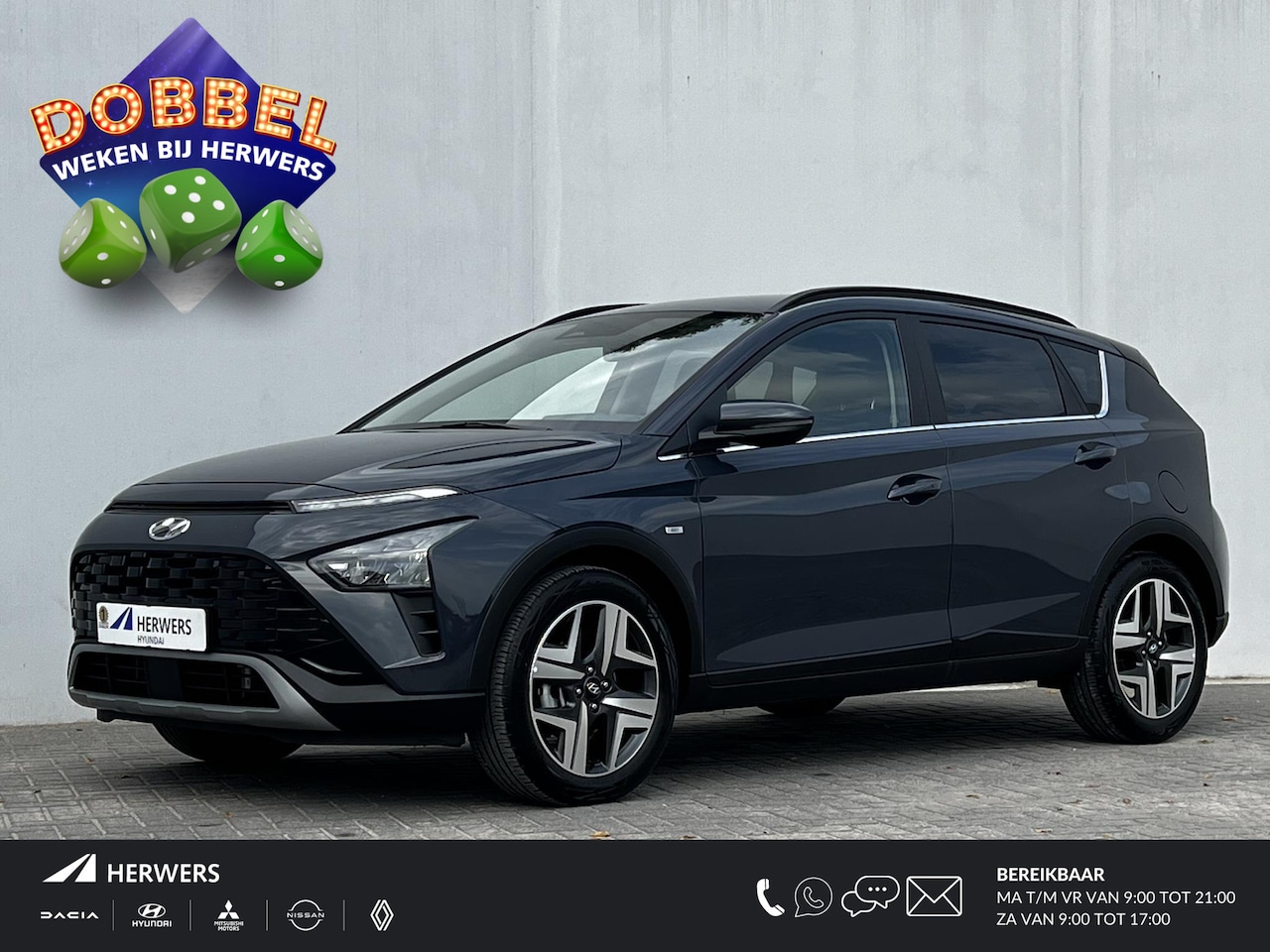 Hyundai Bayon - 1.0 T-GDI 100PK Premium Automaat / Keyless / Navigatie / Achteruitrijcamera / Lichtmetalen - AutoWereld.nl