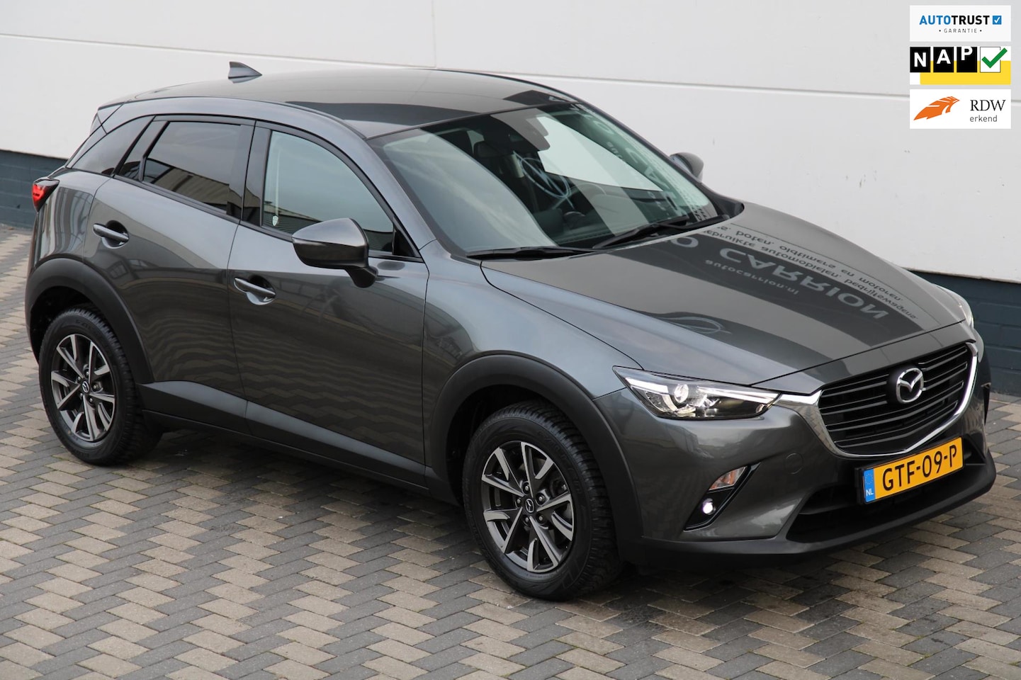 Mazda CX-3 - 2.0 SkyActiv-G 120PK Aut. Navi Keyless LED BTW !! - AutoWereld.nl