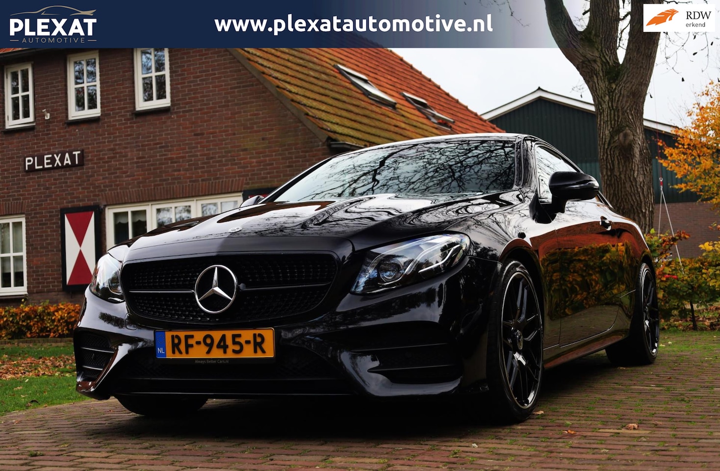 Mercedes-Benz E-klasse Coupé - 200 Edition 1 Aut. | AMG-Pakket | Panorama | Black Optiek | Burmester | Leren Dashboard | - AutoWereld.nl