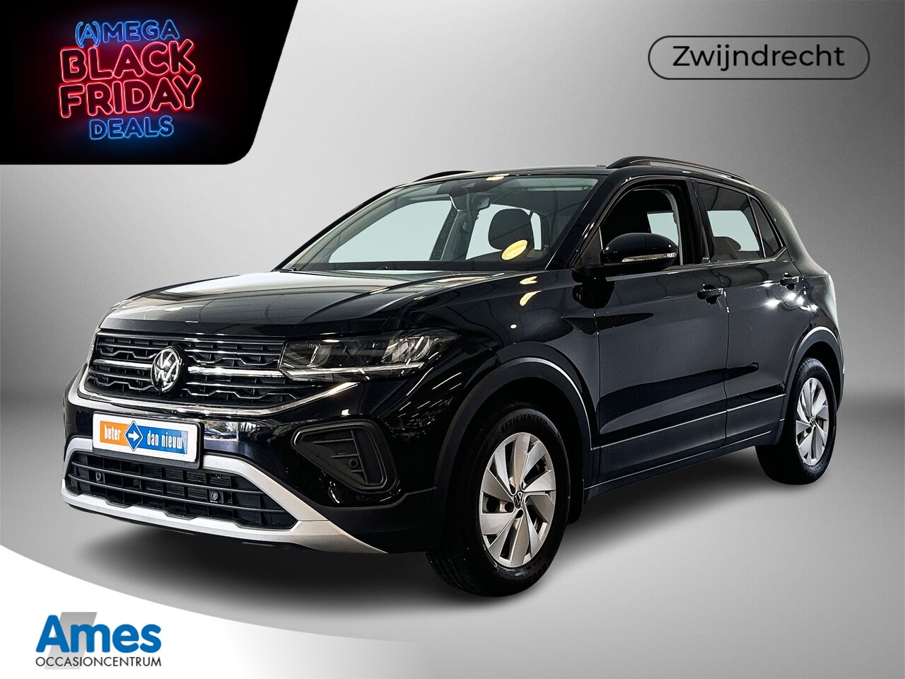 Volkswagen T-Cross - 1.0 110pk TSI Life / Parkeersensor voor en achter / Airconditioning / 'App-Connect' bedrad - AutoWereld.nl