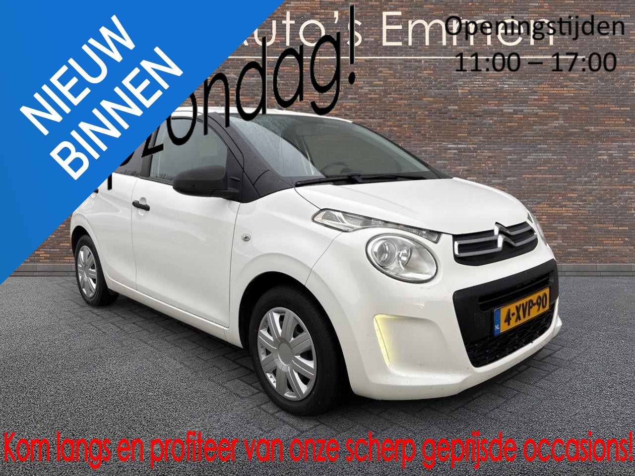 Citroën C1 - 1.0 e-VTi Live AIRCO CV+AB EL.RAMEN - AutoWereld.nl