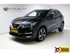 Nissan Qashqai - 1.3 DIG-T Tekna 141 PK Panoramadak, Trekhaak, Navigatie, 360 Camera, Stoelverwarming en vo