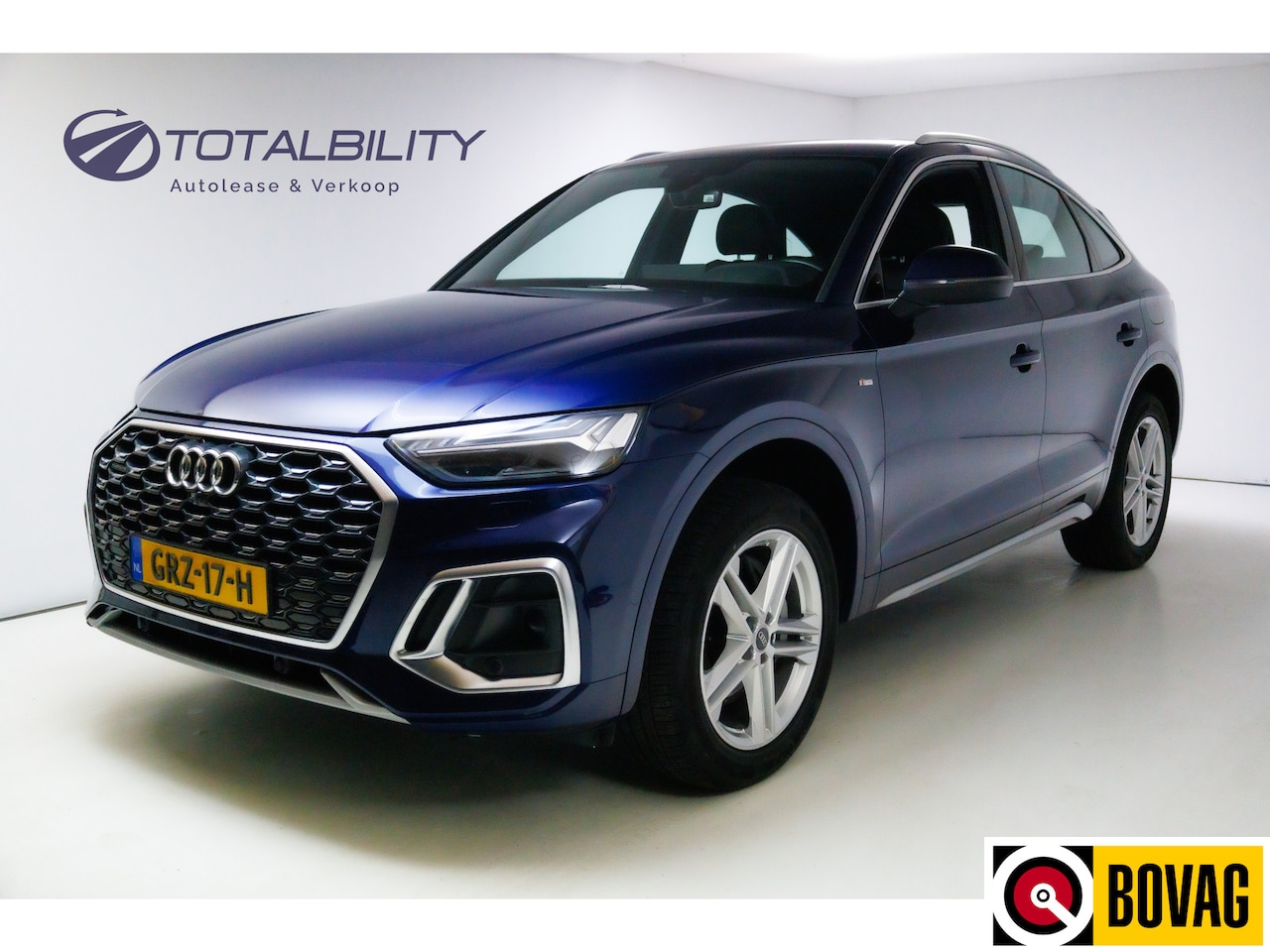 Audi Q5 Sportback - 50 TFSI e S edition 300 PK Panoramadak, El.trekhaak + klep, Stoel-stuur en achterbankverw. - AutoWereld.nl