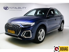 Audi Q5 Sportback - 50 TFSI e S edition 300 PK Panoramadak, El.trekhaak + klep, Stoel-stuur en achterbankverw.